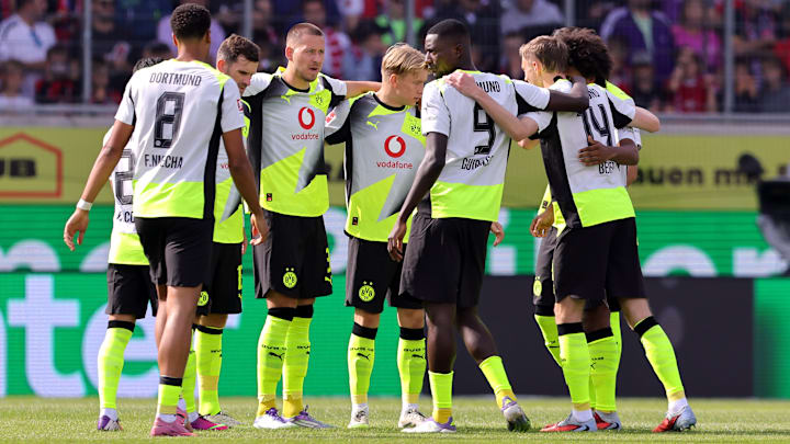 Dortmund's new away kit is certainly striking.