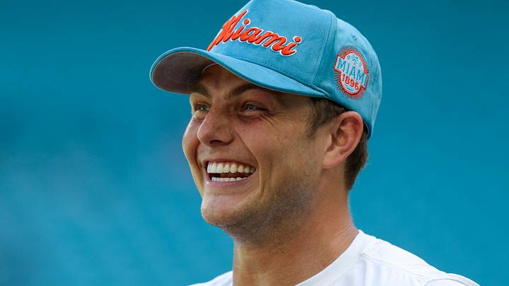 Miami Dolphins quarterback Zach Wilson