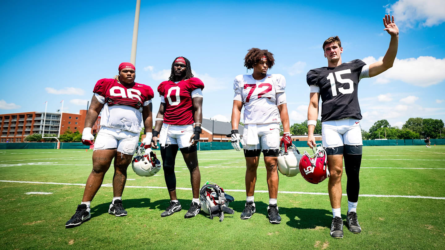 Alabama Names Ty Simpson, Three Others 2025 Team Captains