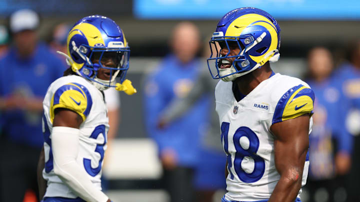 Los Angeles Rams v Los Angeles Chargers, Omar Speights, Cam Lampkin