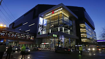 Mar 5, 2019; Minneapolis, MN, USA; Fans enter Target Center to see the Oklahoma City Thunder play the Minnesota Timberwolves. Mandatory Credit: Bruce Kluckhohn-Imagn Images