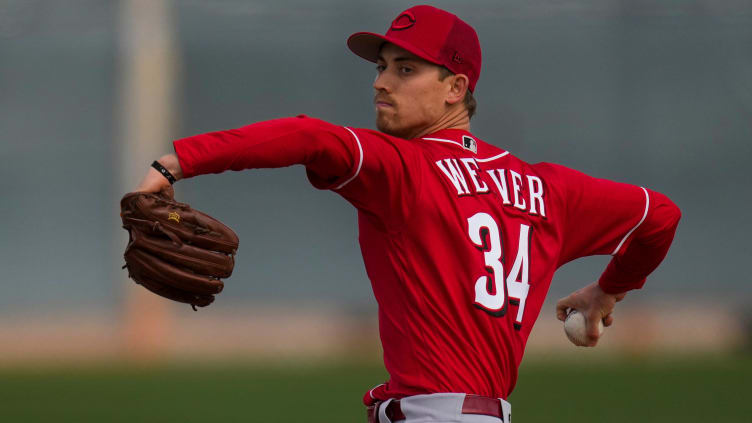 Cincinnati Reds relief pitcher Luke Weaver.