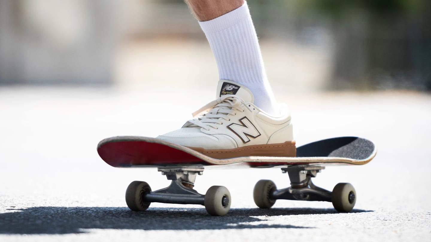 Andrew Reynolds × Numeric 480 DRW 28cm Amazon.com | New Balance 480 Numeric Skate Sea Salt Brown