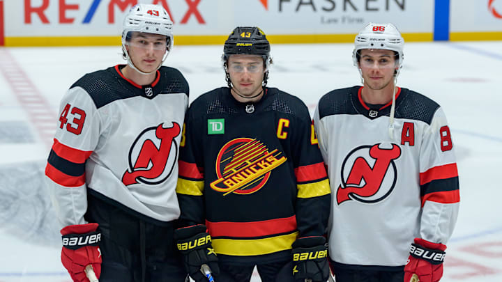 New Jersey Devils v Vancouver Canucks