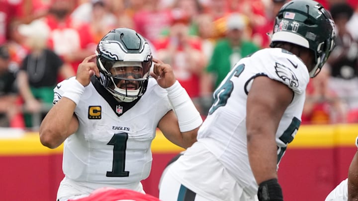 Jalen Hurts has the Eagles at 2-0 through two weeks. Jalen Hurts has the Eagles at 2-0 through two weeks.