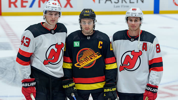 New Jersey Devils v Vancouver Canucks