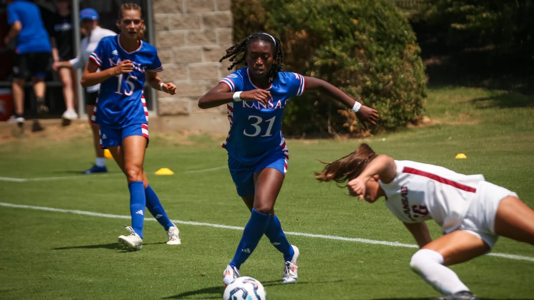 Kansas soccer freshman forward Mikayla Coore-Pascal