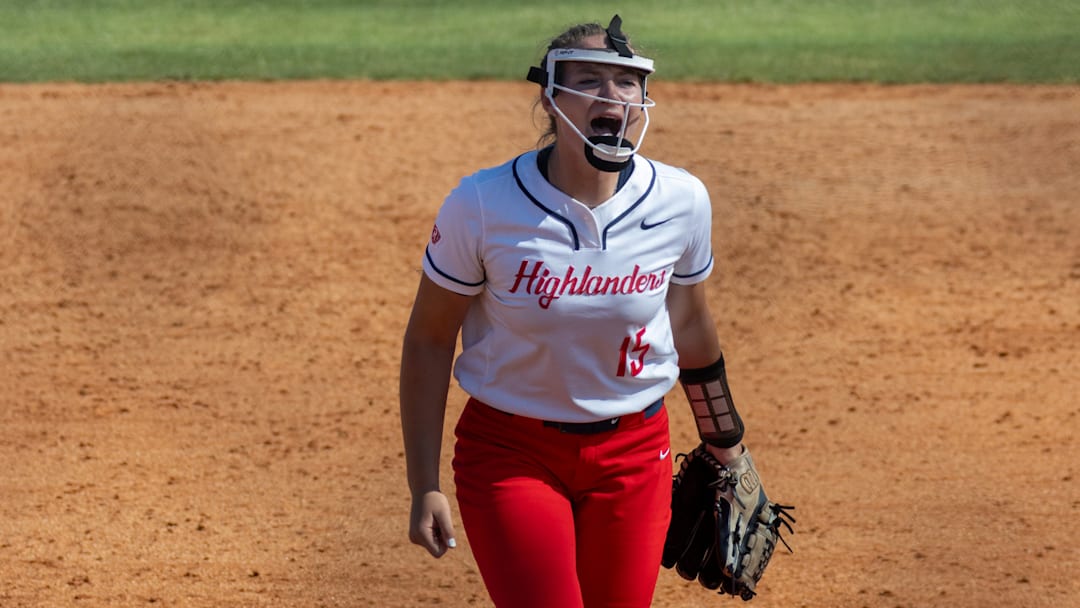 Radford softball's Dakota Redmon was voted the Big South Conference Preseason Pitcher of the Year