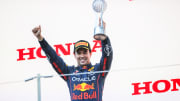 Sergio "Checo" Pérez subió al podio del Gran Premio de Japón 2022