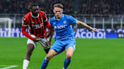 (R-L) Scott Francis McTominay of SSC Napoli seen in action...