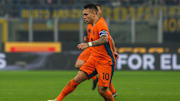 Lautaro Martinez of FC Internazionale seen in action during...