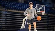 Gonzaga Bulldogs guard Mario Saint-Supery 