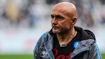 Luciano Spalletti Head Coach of SSC Napoli seen during Serie... Luciano Spalletti Head Coach of SSC Napoli seen during Serie...