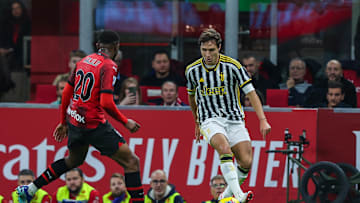 Federico Chiesa of Juventus FC seen in action during Serie A...
