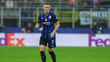 Piotr Zielinski of FC Internazionale seen in action during...