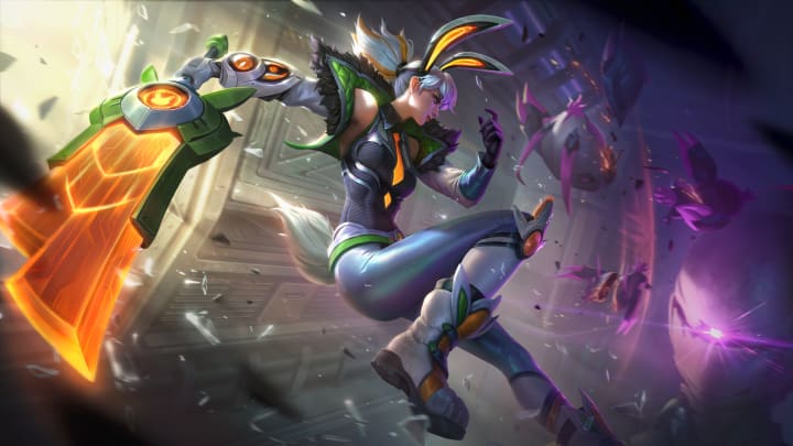 Battle Bunny Prime Riven splash art