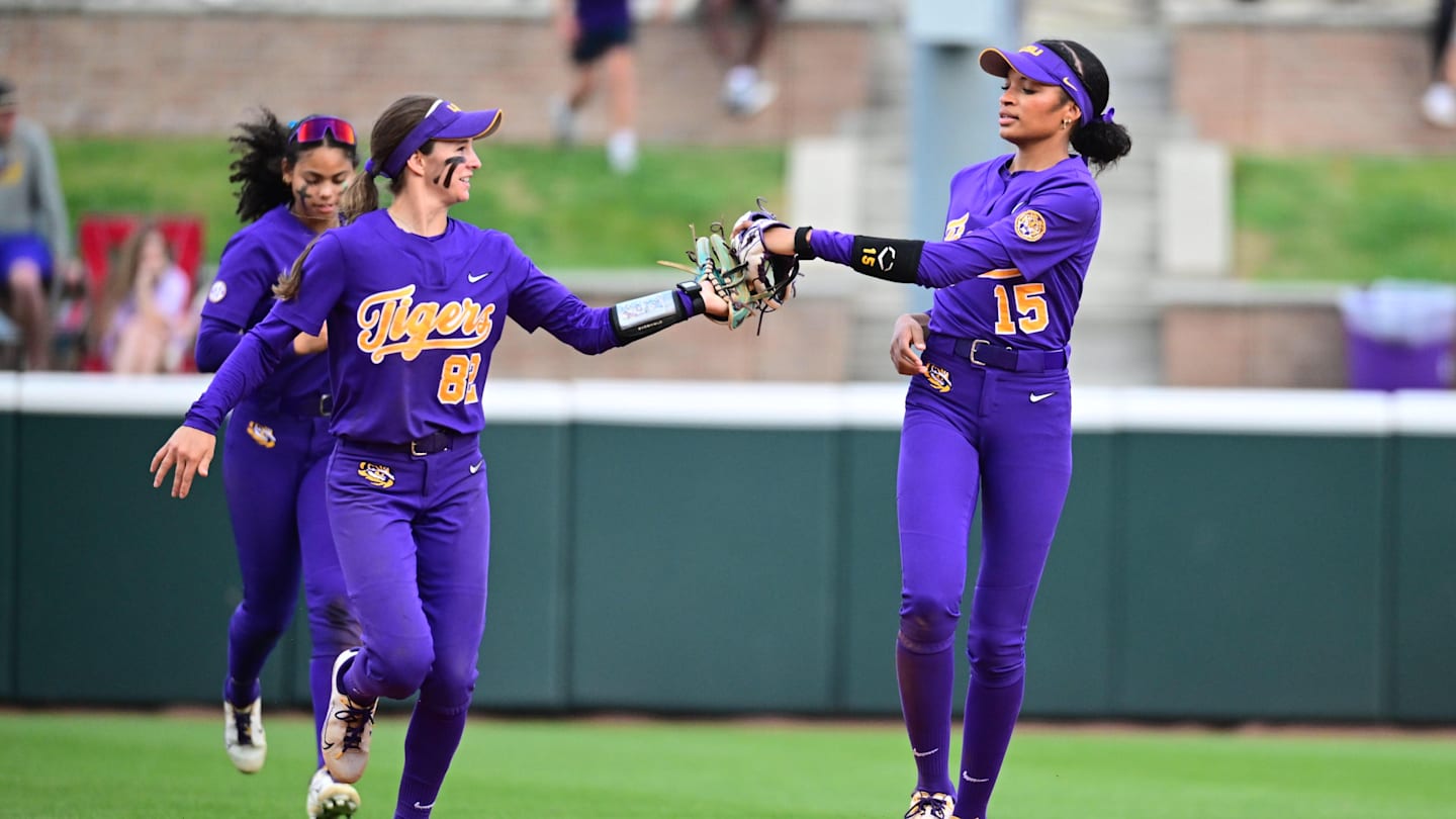 LSU Softball Wins Third Straight Against Ranked Teams