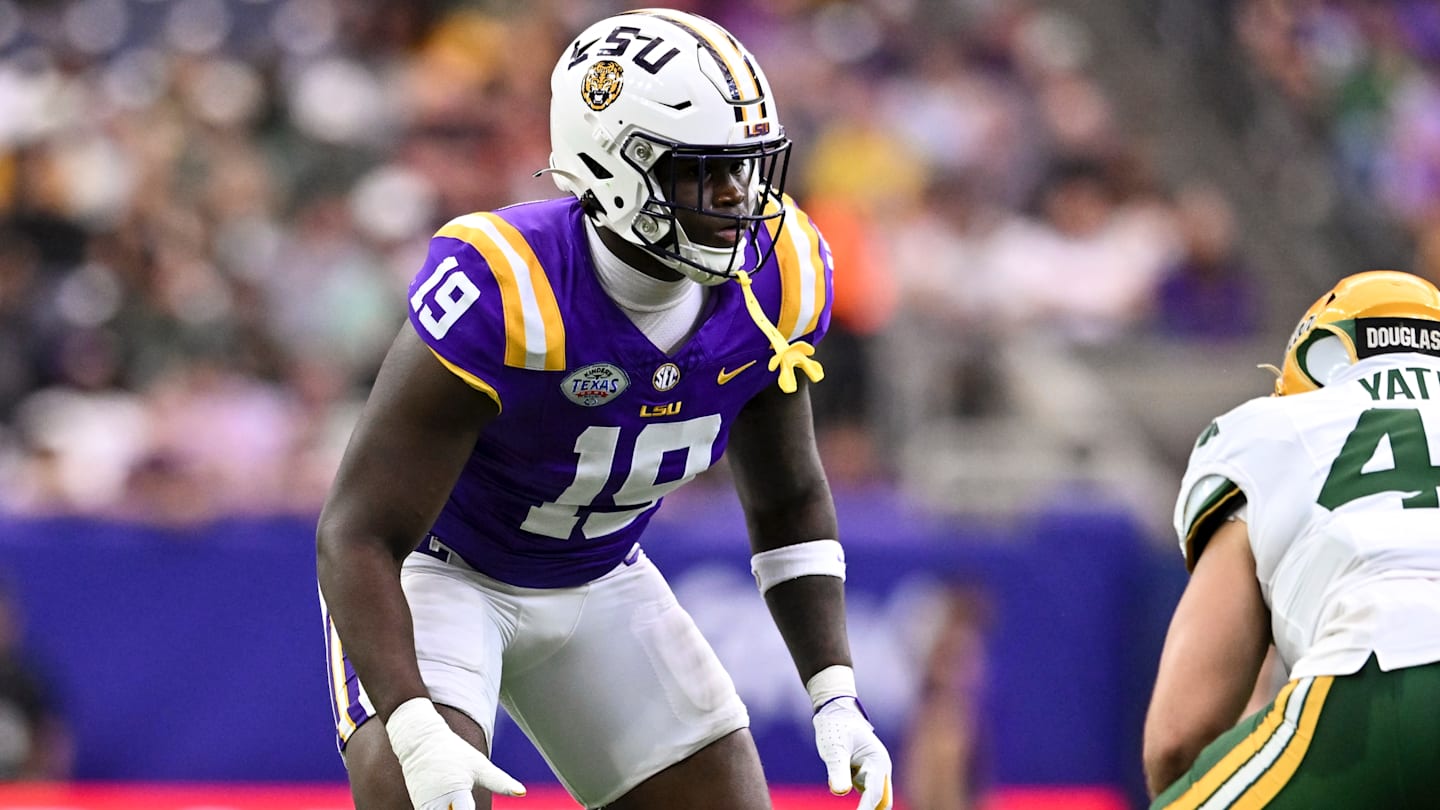 LSU Edge Rusher Gabriel Reliford Out for 2025 After Torn Rotator Cuff Injury