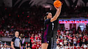 Marta Suarez scored 26 points in No. 17 TCU's win at No. 10 NC State. 