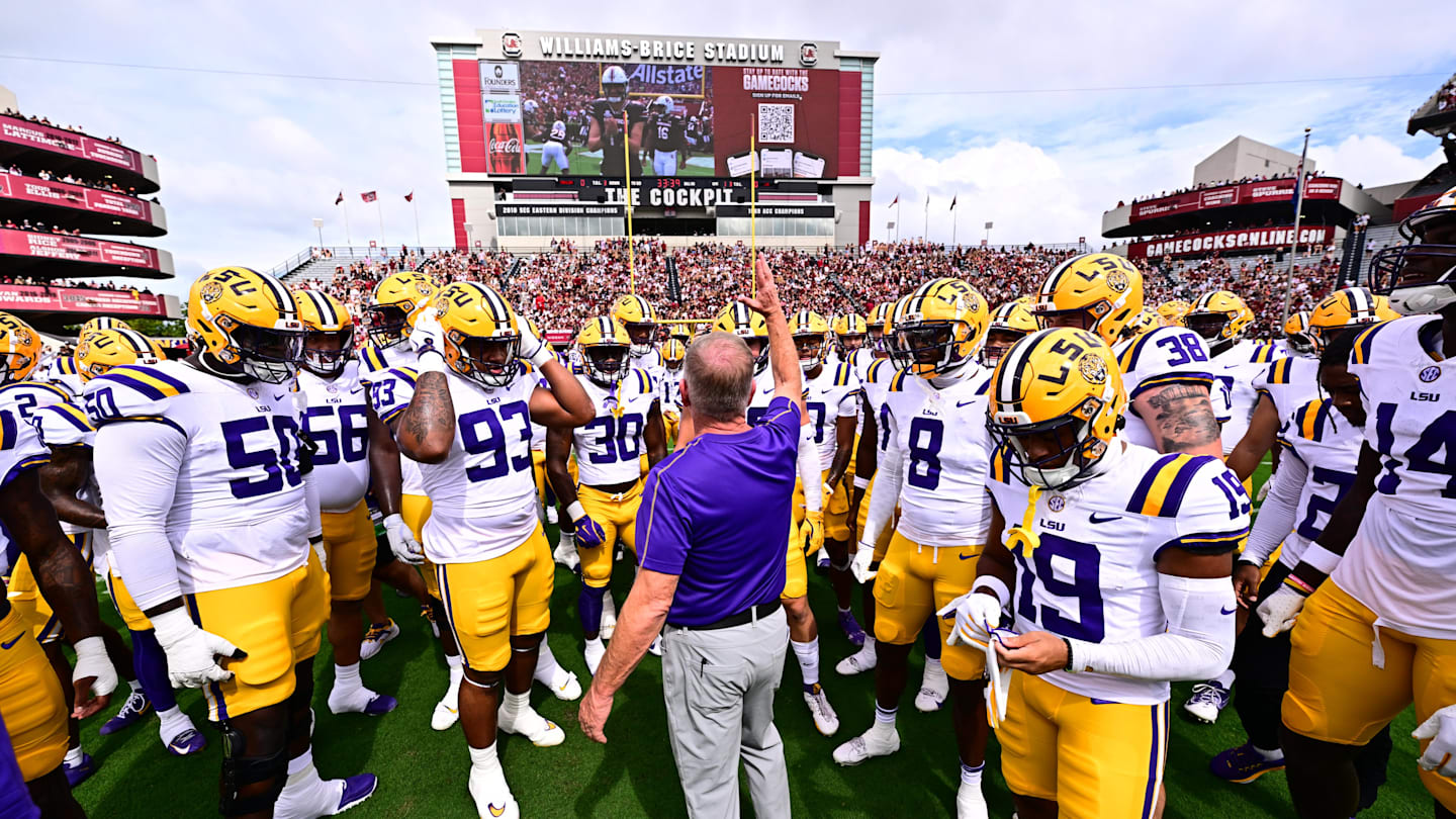 Preview and Predictions LSU Football vs. Arkansas Razorbacks in Week 8