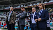 Maurizio Arrivabene, Andrea Agnelli, Federico Cherubini, Pavel Nedved