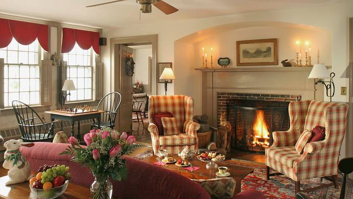 Inn Sitting Room in Vermont