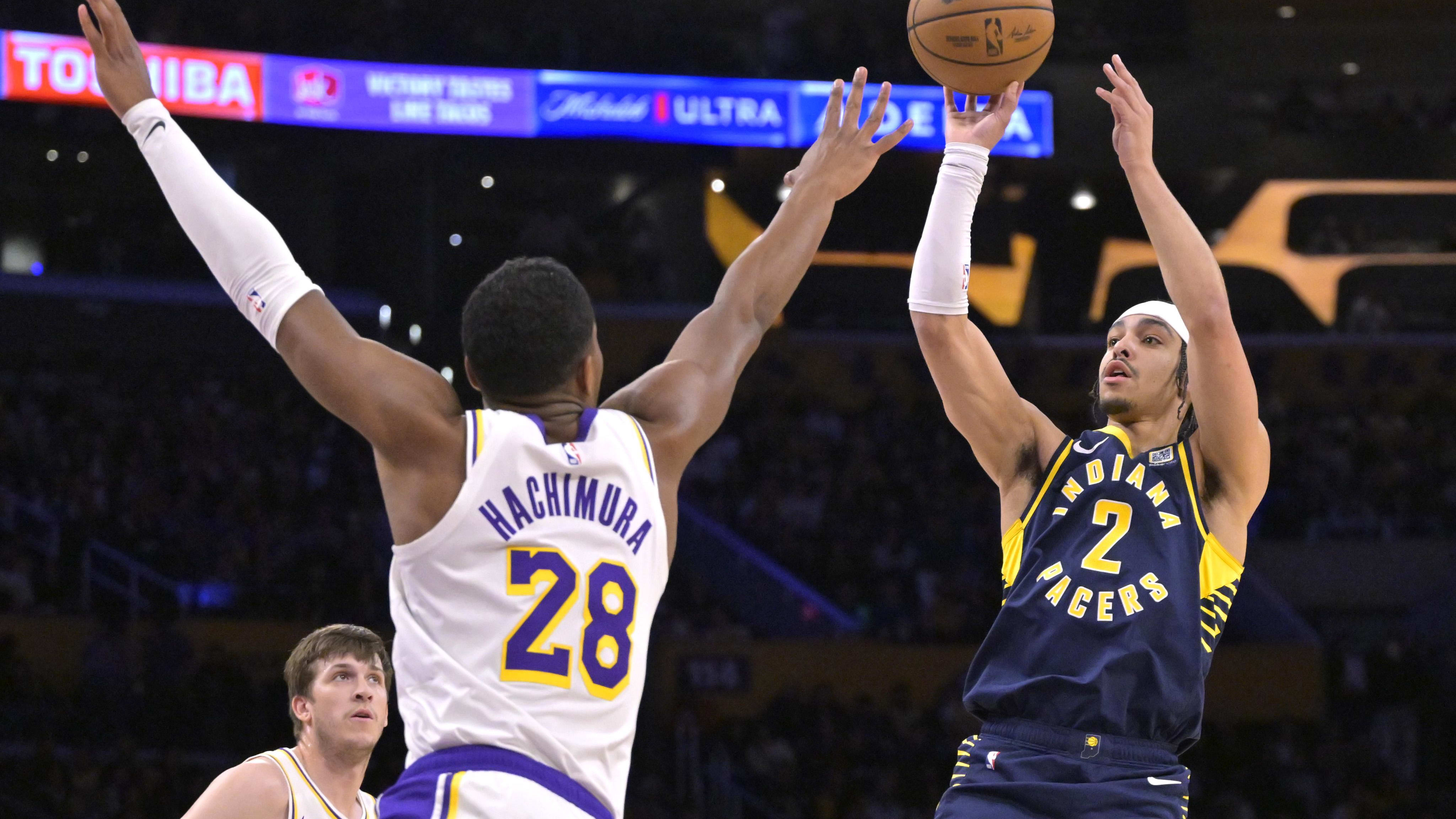 Indiana Pacers Los Angeles Lakers Andrew Nembhard