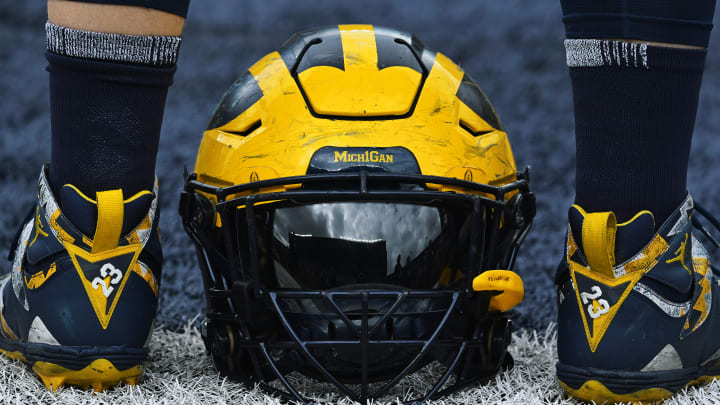 Michigan Football Helmet