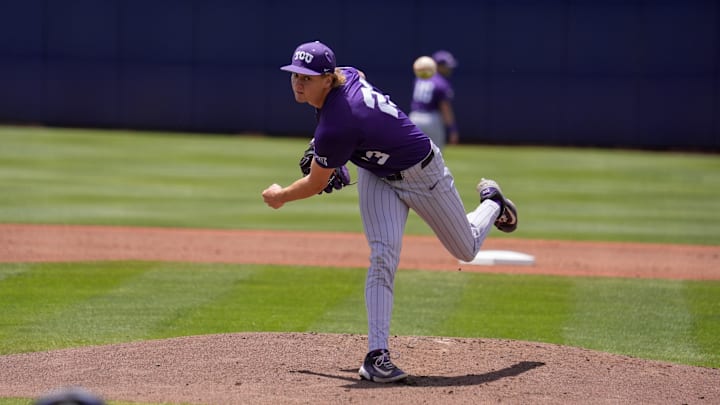 Mason Brassfield got the start for the Horned Frogs on Sunday in TCU's series-salvaging win vs the Arizona Wildcats. Mason Brassfield got the start for the Horned Frogs on Sunday in TCU's series-salvaging win vs the Arizona Wildcats.