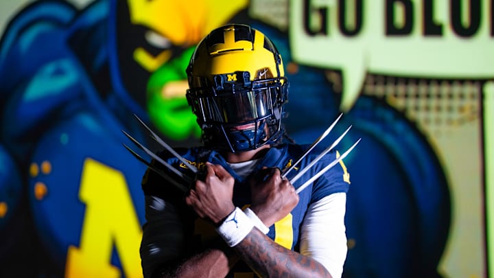 Michigan quarterback Bryce Underwood Michigan quarterback Bryce Underwood
