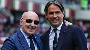 Beppe Marotta e Simone Inzaghi