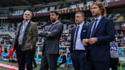 Maurizio Arrivabene, Andrea Agnelli, Federico Cherubini, Pavel Nedved