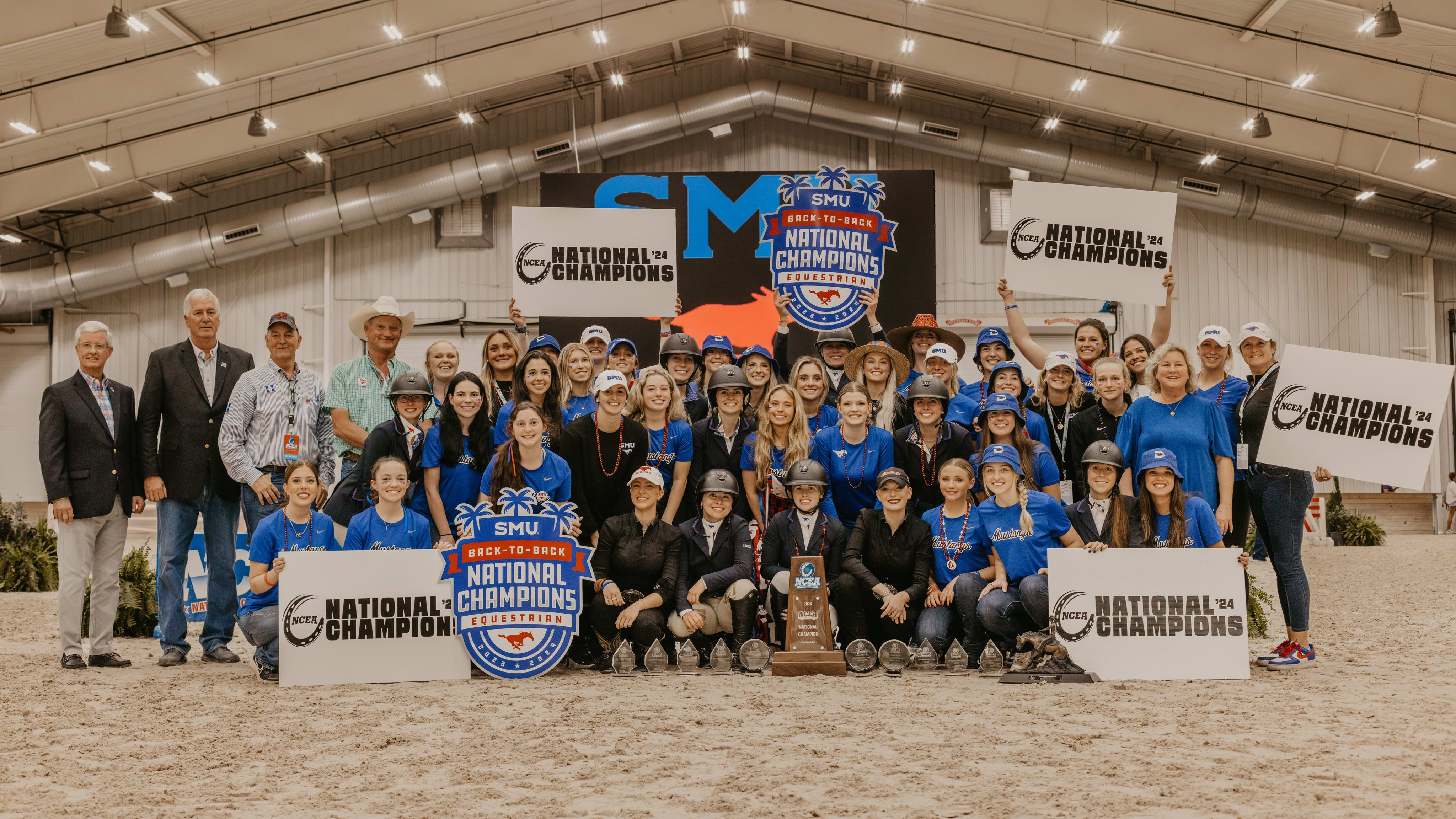 SMU Secures Back-to-Back Equestrian National Championships in Thrilling Victory