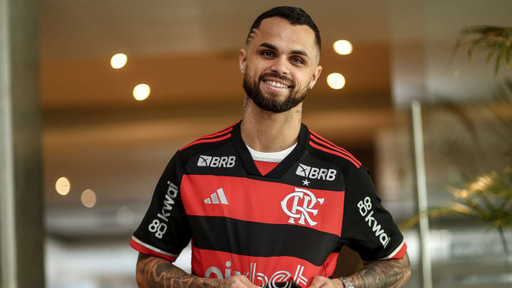 Michael, camisa 30 do Flamengo em 2024
