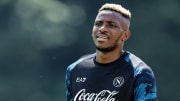 Napoli's Nigerian forward Victor Osimhen  during  SSC Napoli...