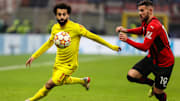 Mohamed Salah im Duell mit Theo Hernandez
