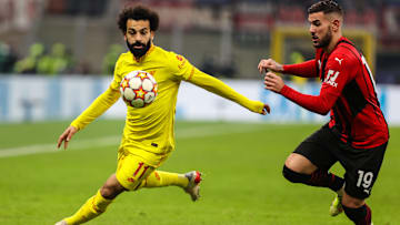 Mohamed Salah im Duell mit Theo Hernandez