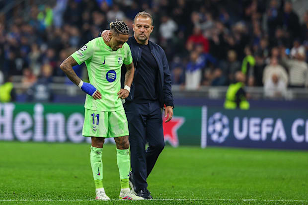 Raphinha, Hansi Flick