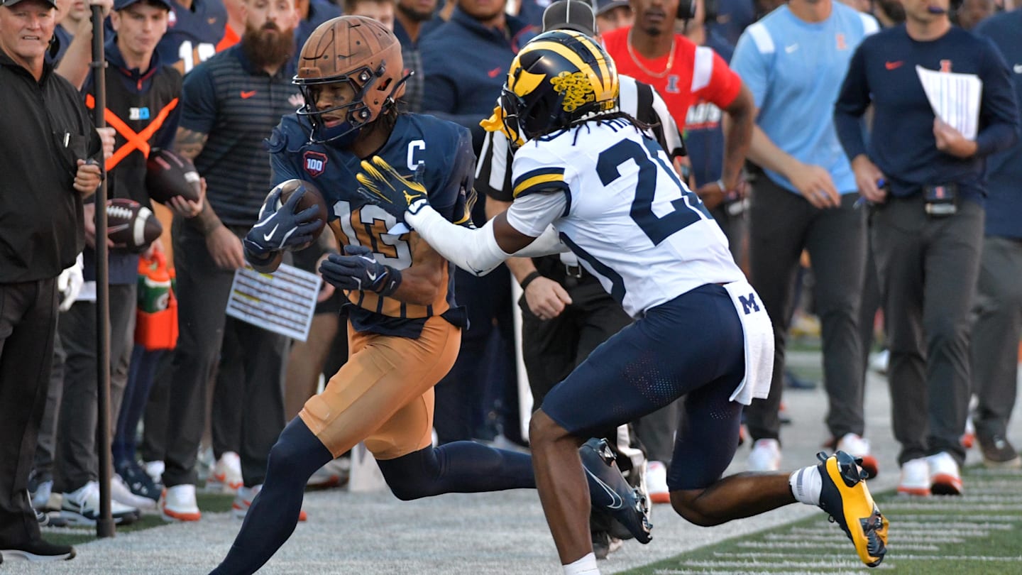 Social media reacts to Michigan football getting trounced by Illinois