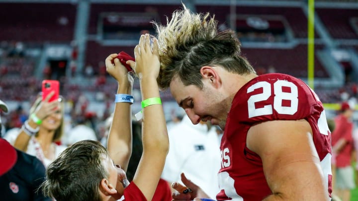 Oklahoma linebacker Danny Stutsman 