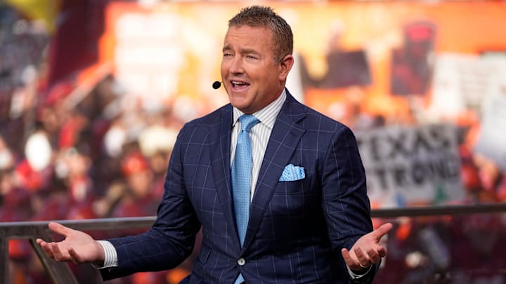 Kirk Herbstreit isn't thrilled that Oregon-Penn State and Alabama-Georgia are kicking off at the same time this weekend.