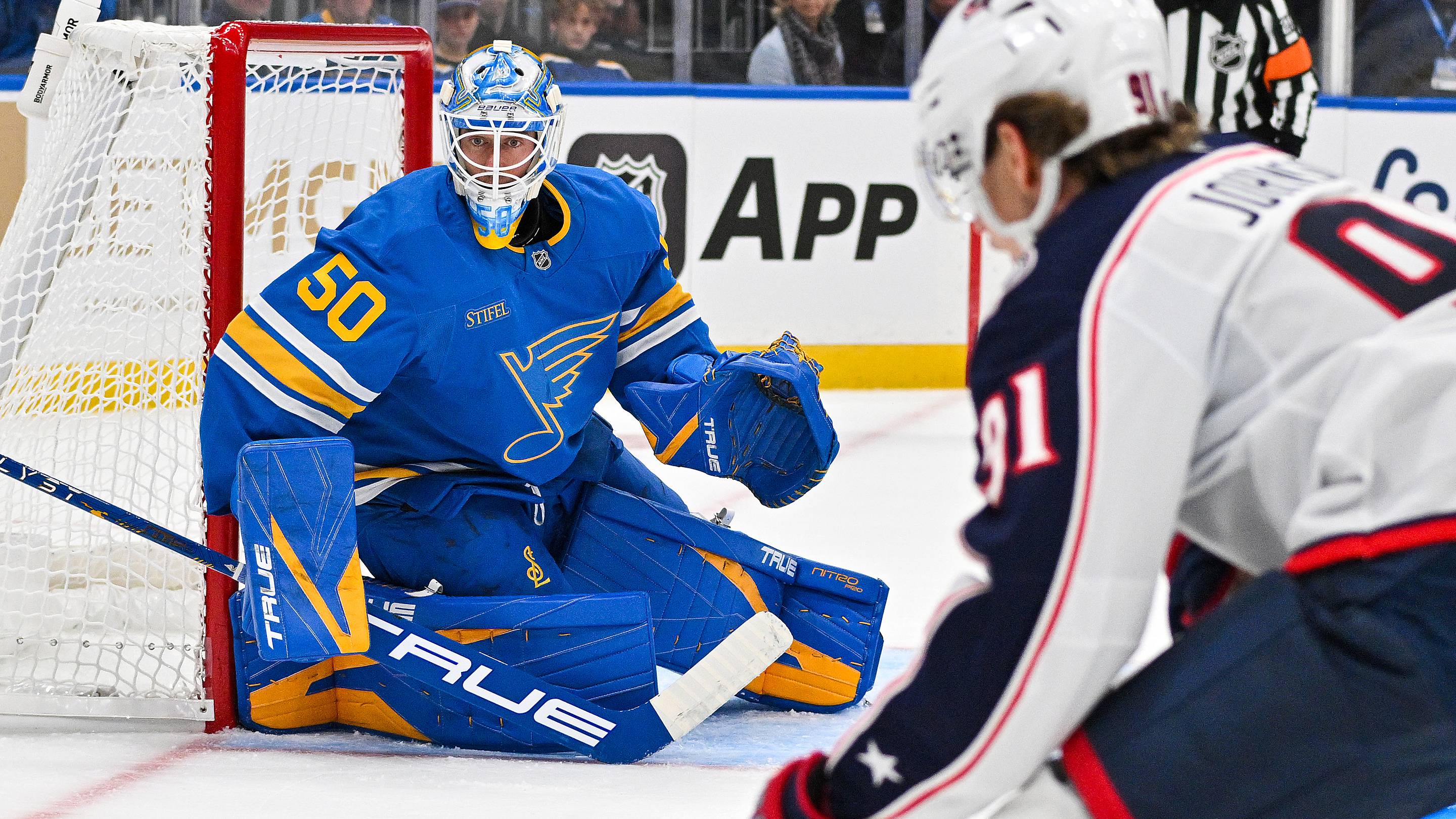 Despite win, Binnington still in a precarious position