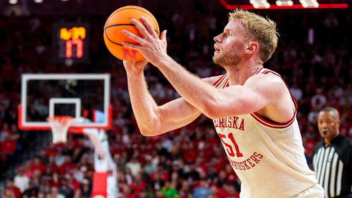 Nebraska Cornhuskers forward Rienk Mast (51)