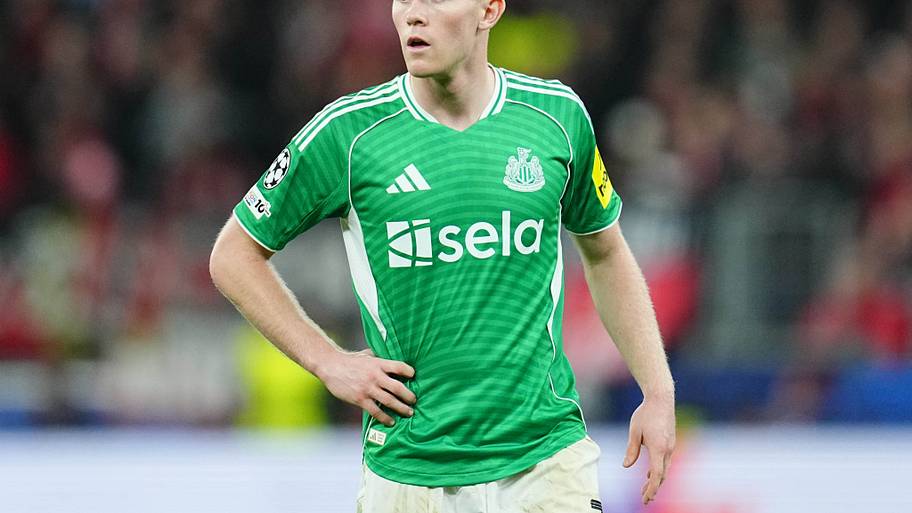 Lewis Hall in Newcastle’s away kit.