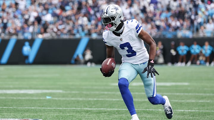 Dallas Cowboys wide receiver George Pickens is a solid prop target in Week 9.