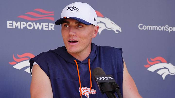 Denver Broncos quarterback Bo Nix 
