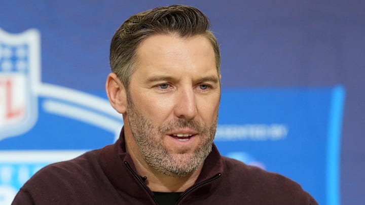 Washington Commanders general manager Adam Peters 