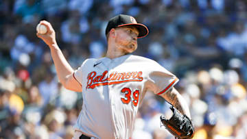 Baltimore Orioles starting pitcher Kyle Bradish.