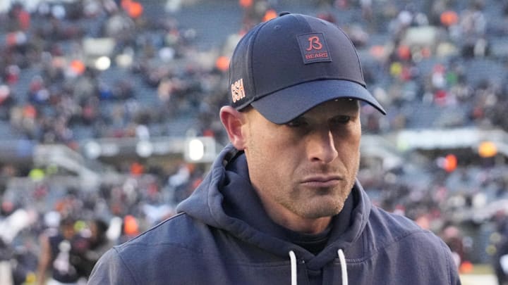 Chicago Bears head coach Ben Johnson 