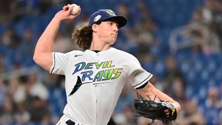 Tampa Bay Rays pitcher Tyler Glasnow